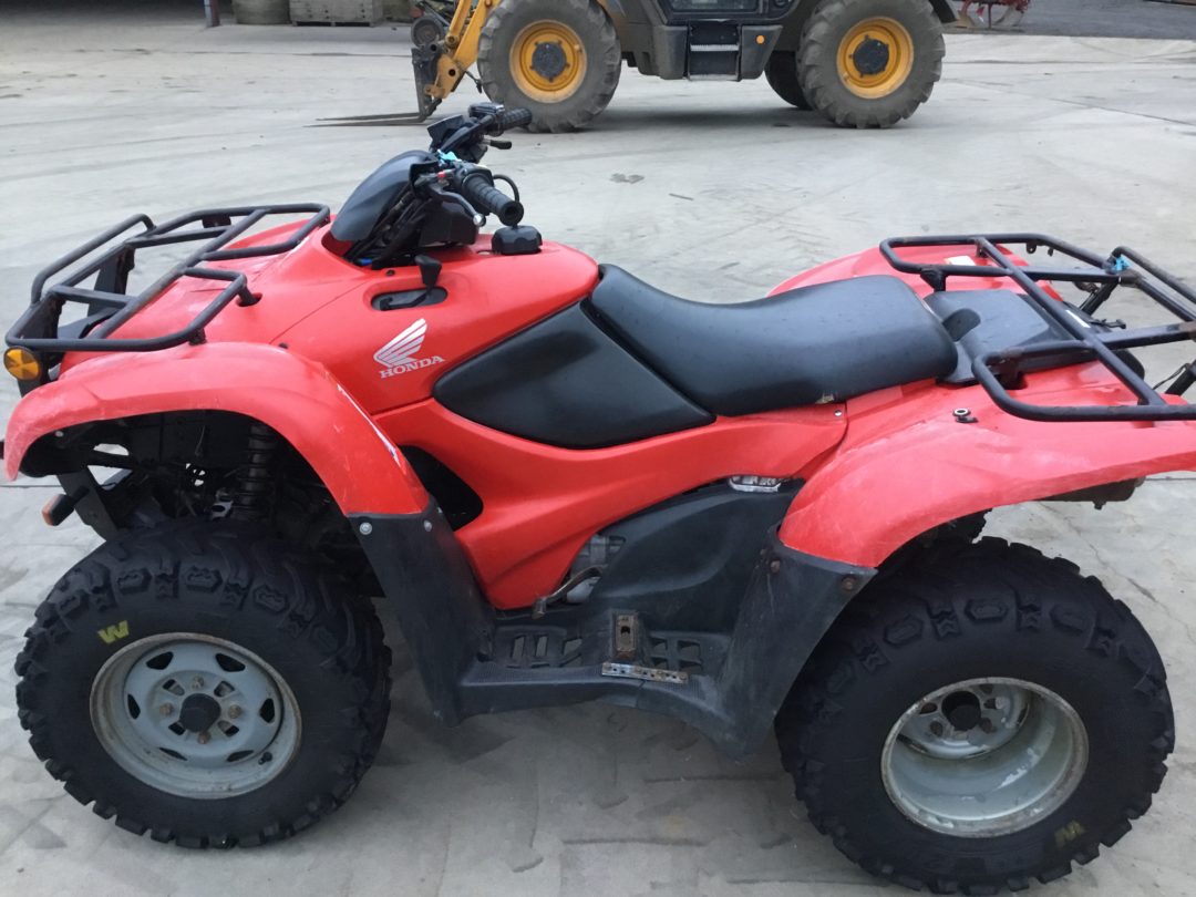 Honda 420 quad | Barrett Machinery